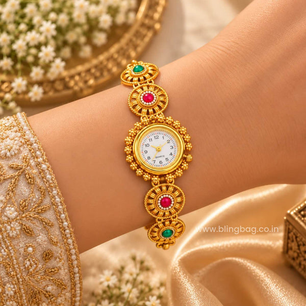 BlingBag Multicolor Yavika Heritage Watch
