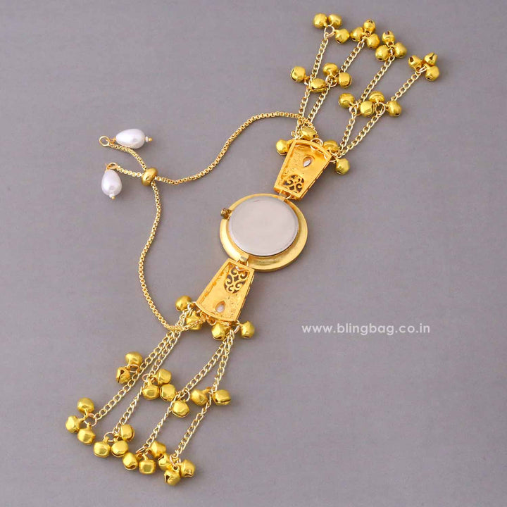 BlingBag Golden Navyai Kashmiri Watch