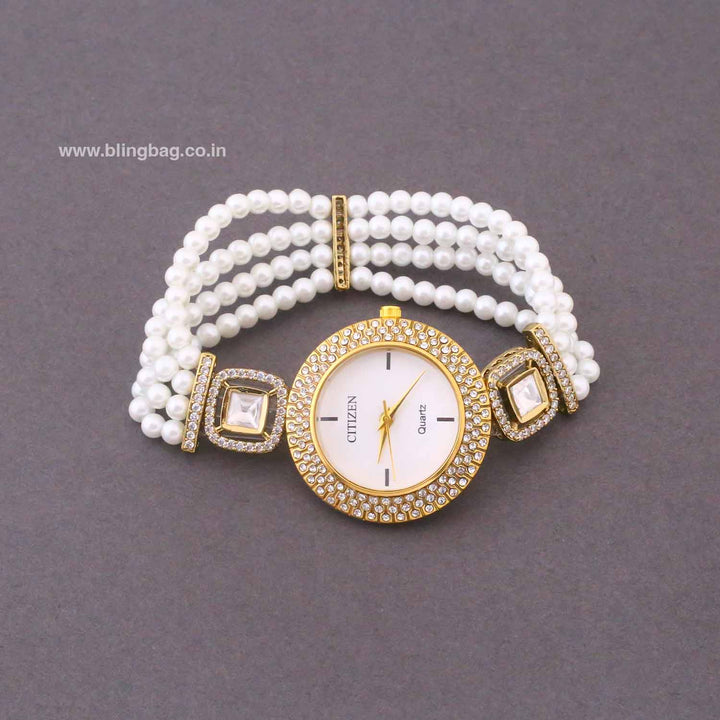 BlingBag Pihushi Kundan Watch