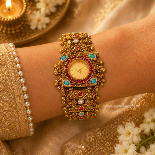 BlingBag Prismatic Kiaraani Heritage Watch