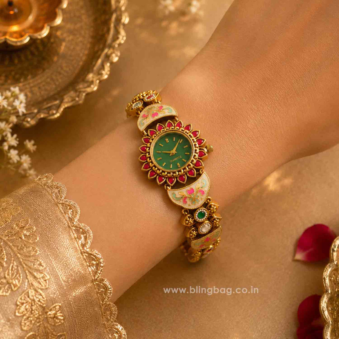 BlingBag Prismatic Riyasha Heritage Watch