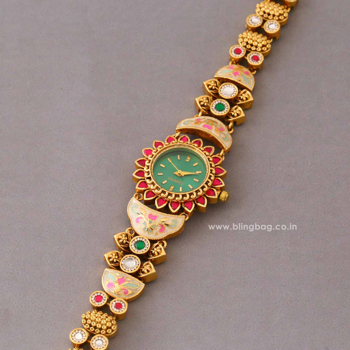 BlingBag Prismatic Riyasha Heritage Watch