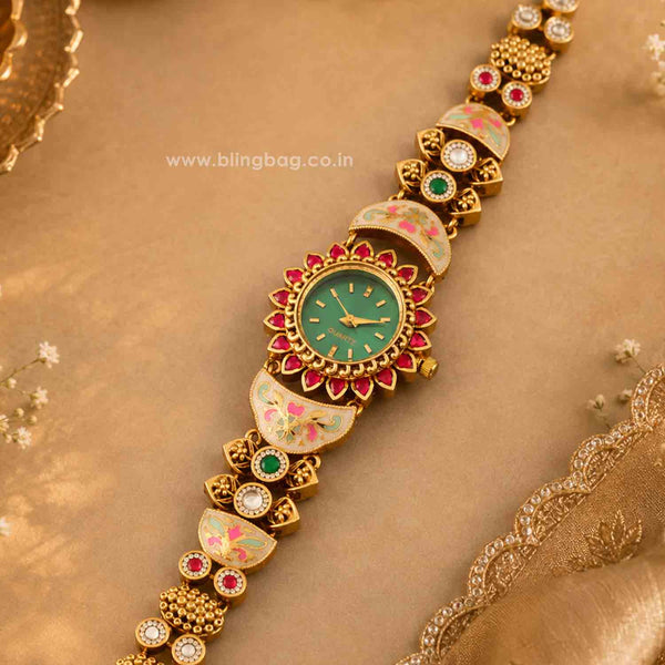 BlingBag Prismatic Riyasha Heritage Watch