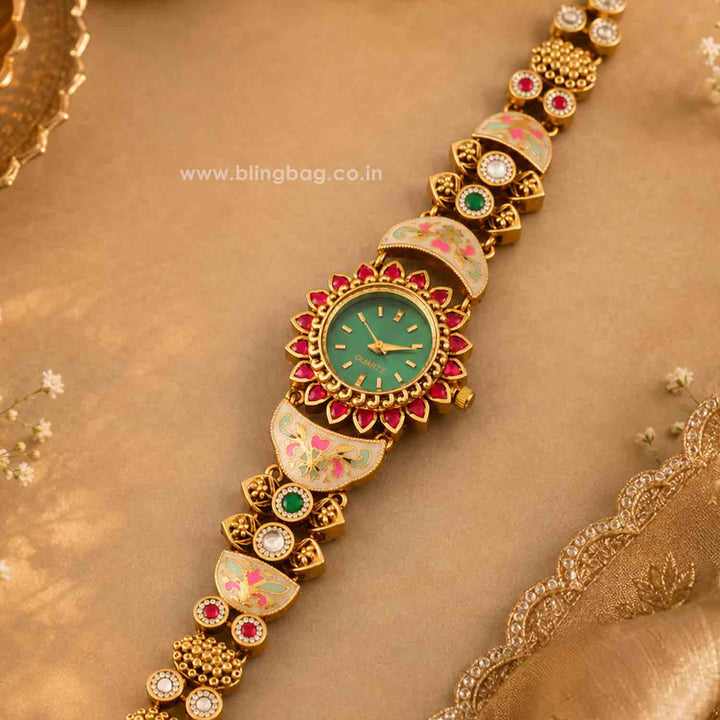 BlingBag Prismatic Riyasha Heritage Watch
