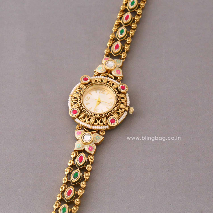 BlingBag Prismatic Tanviya Heritage Watch