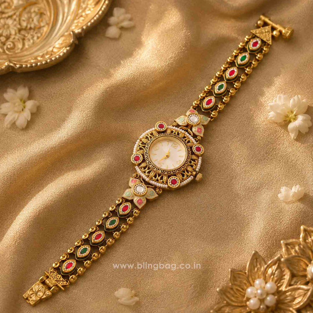 BlingBag Prismatic Tanviya Heritage Watch