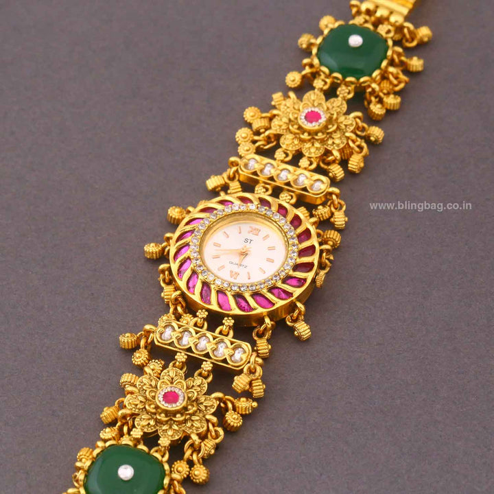 BlingBag Pritina Rajwadi Stone Watch