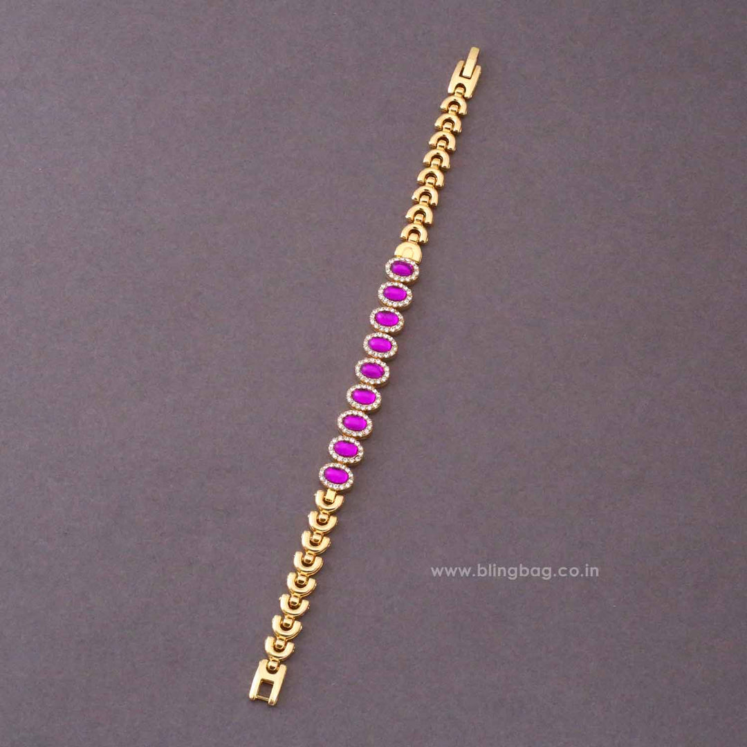 BlingBag Purple Vairini Bracelet Watch