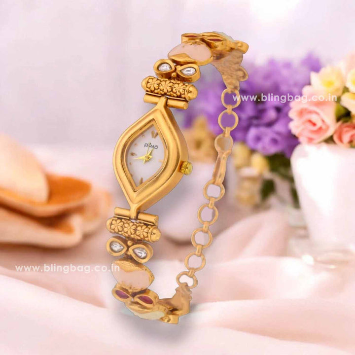 Bling Bag Royal Elegance Gold Watch