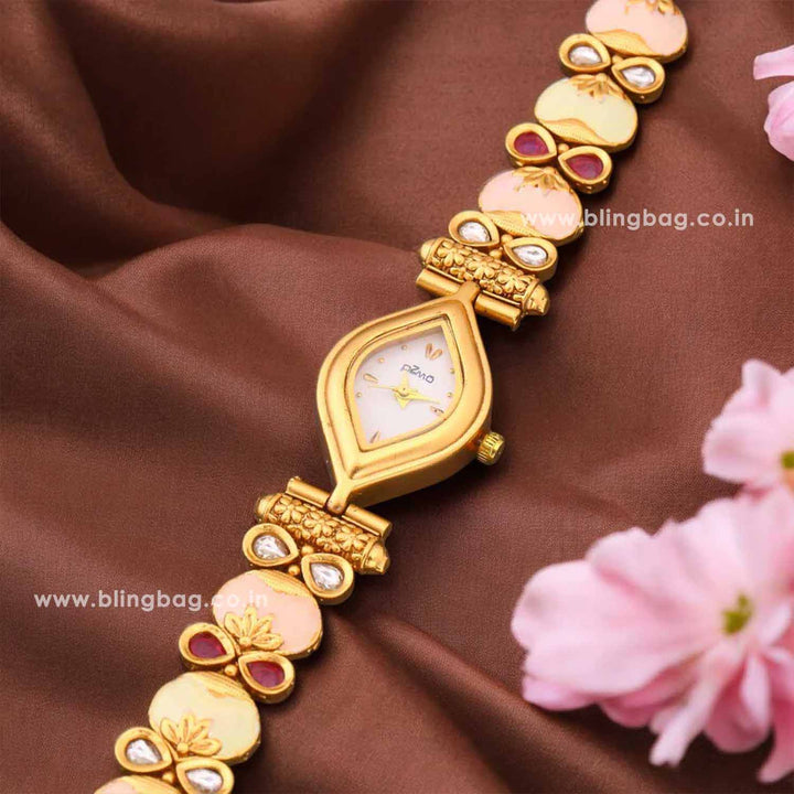 Bling Bag Royal Elegance Gold Watch