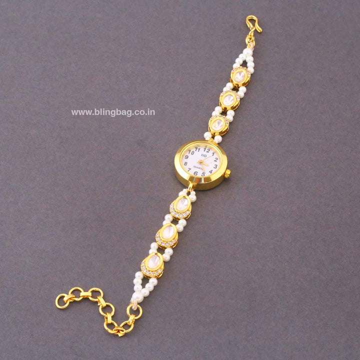 BlingBag Saanvii Kundan Watch
