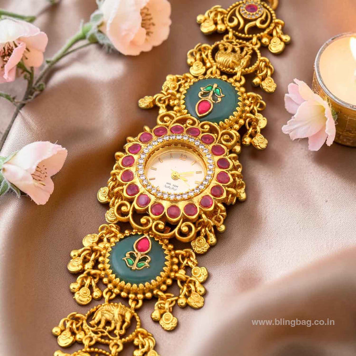 BlingBag Shreenikaa Heritage Watch