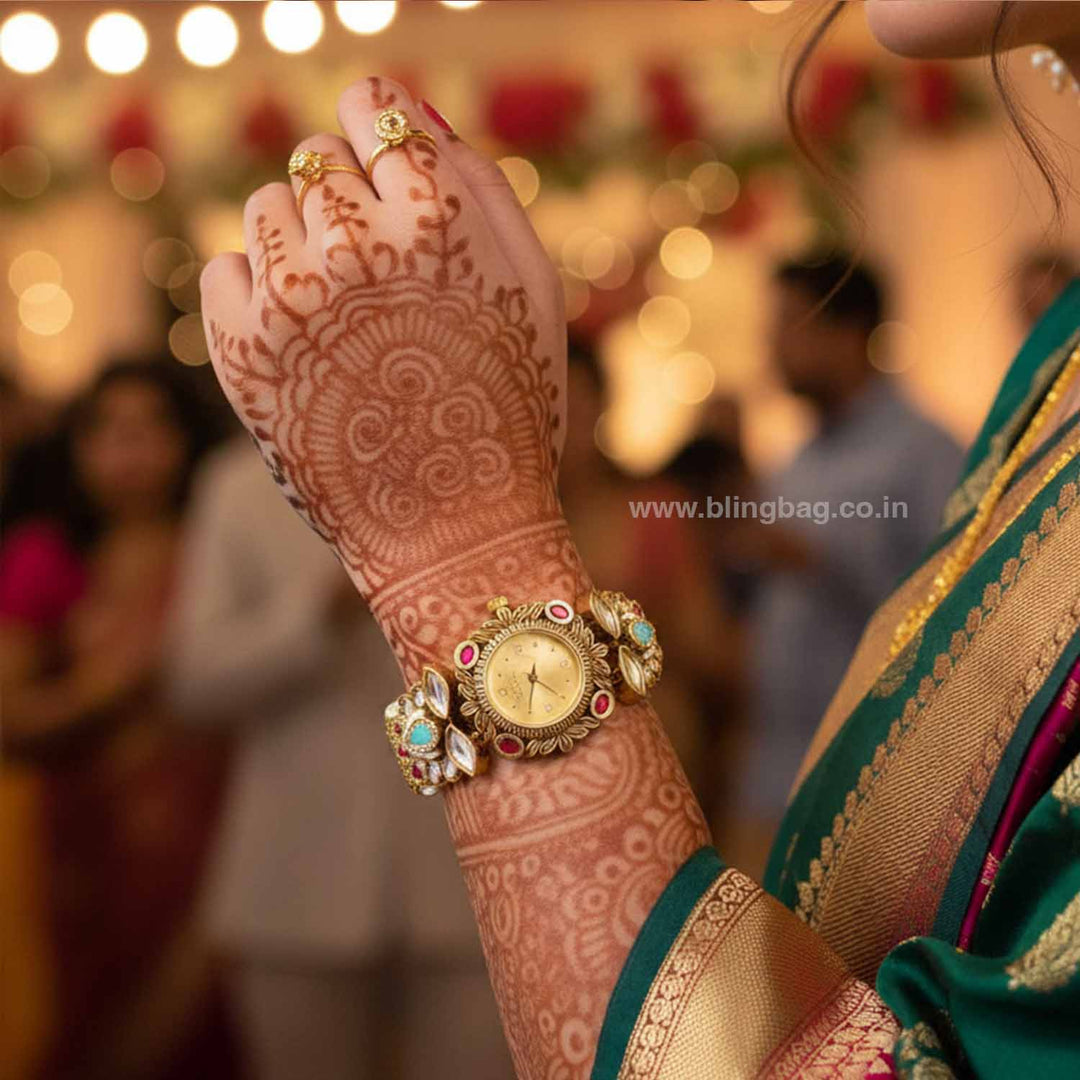 BlingBag Shumee Roman Heritage Bracelet Watch