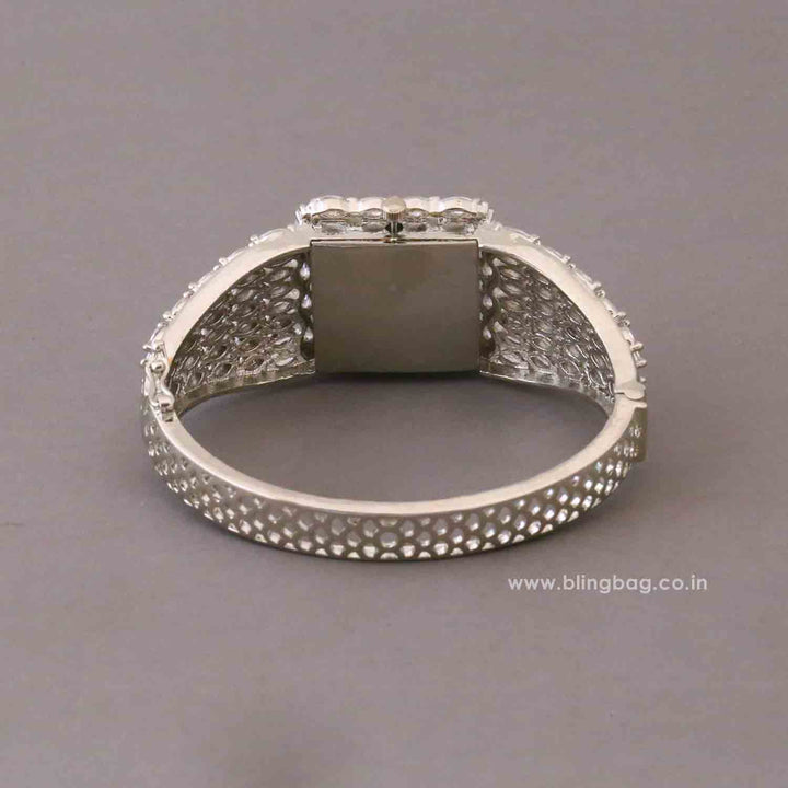 BlingBag Silver Juliaa Zirconia Watch