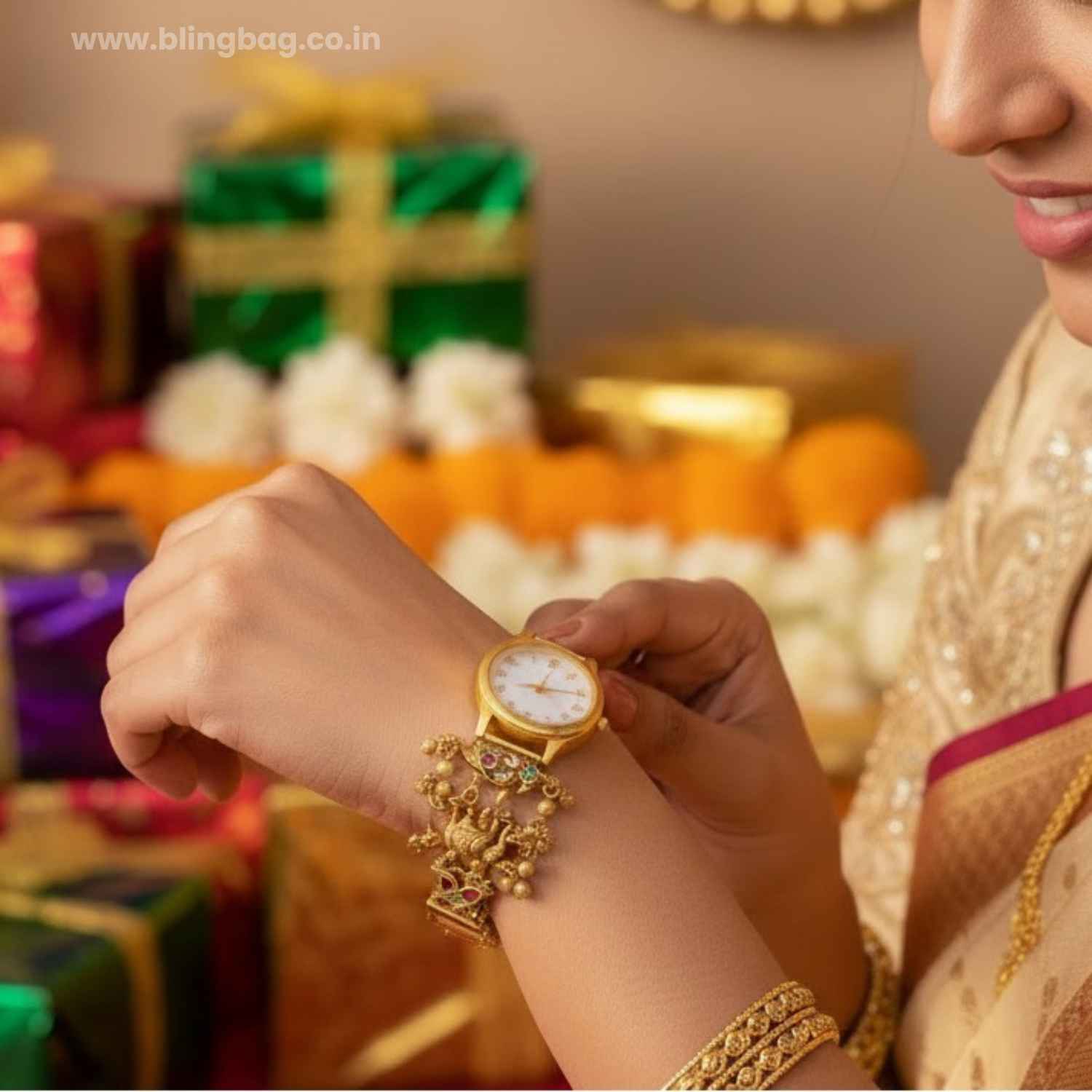 BlingBag Simehra Kashmiri Watch – Bling Bag