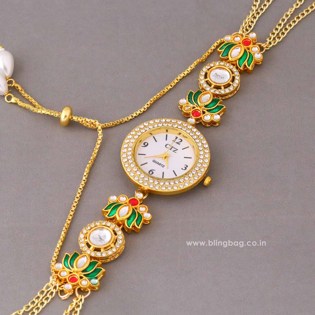 BlingBag Urjhua Kashmiri Watch- II