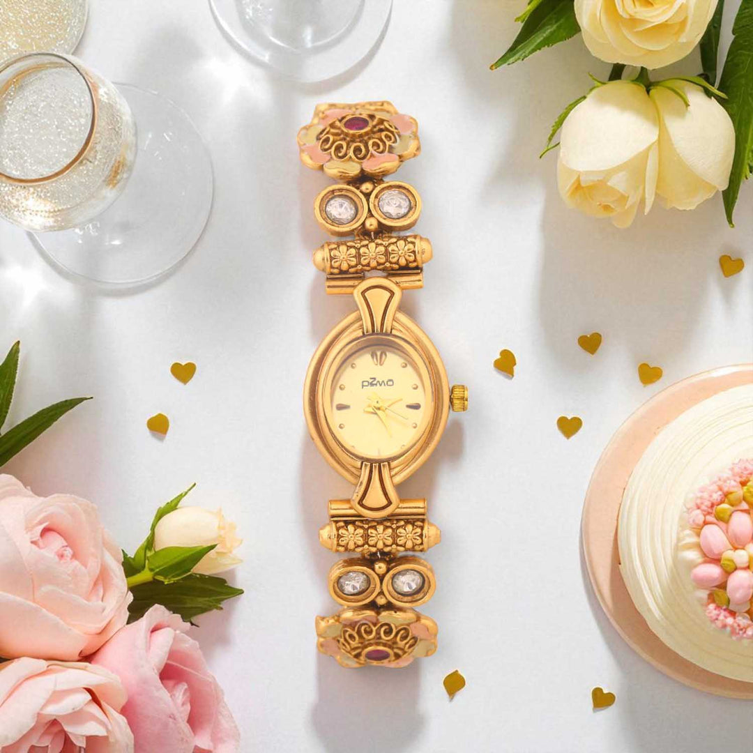 Blingbag Antique Flower Design Women Watch