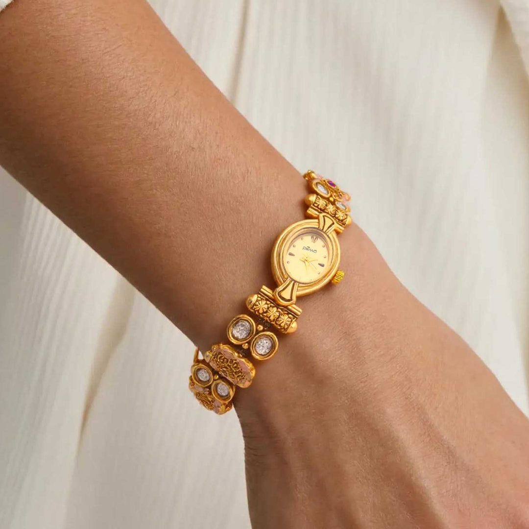 Blingbag Antique Flower Design Women Watch