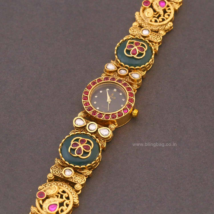 Blingbag Black Dial Maharani Edition Watch