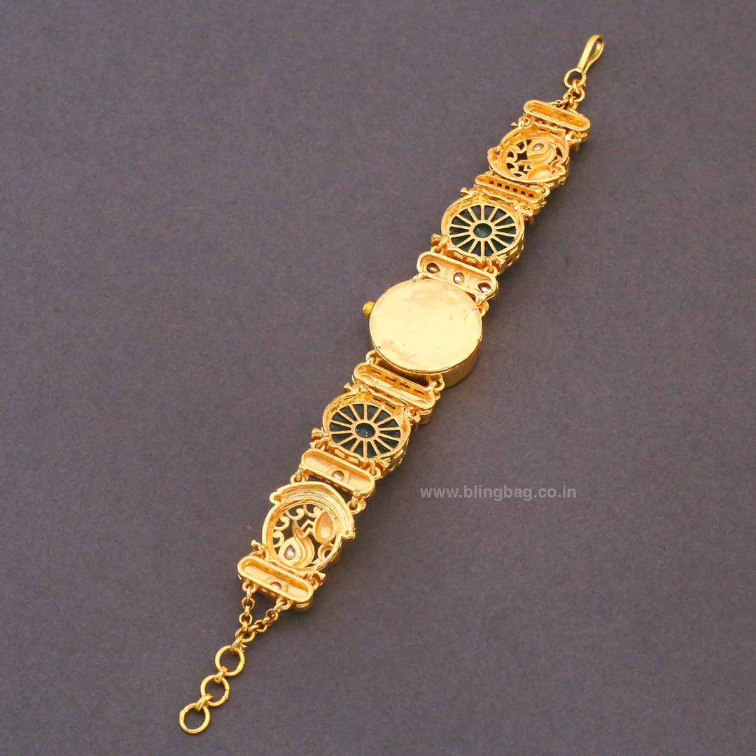 Blingbag Black Dial Maharani Edition Watch