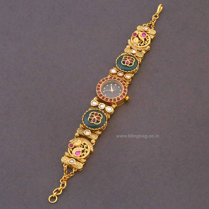 Blingbag Black Dial Maharani Edition Watch