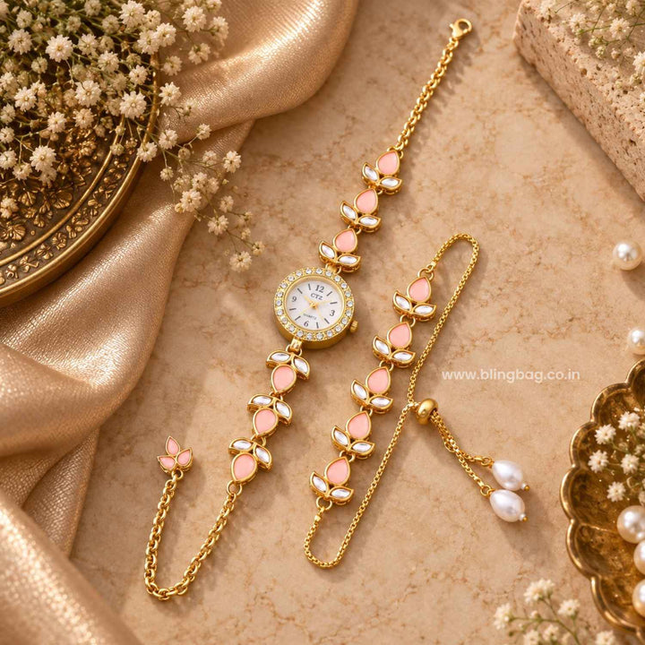 Blingbag Blush Zara Bracelet Watch
