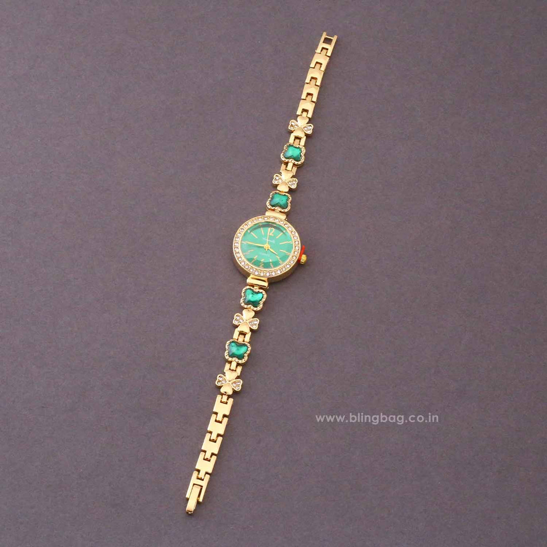 Blingbag Emerald Adaa Bracelet Watch