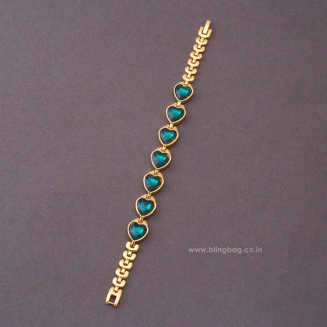Blingbag Emerald Lovelle Bracelet Watch