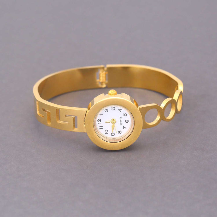 Blingbag Gold- Tone Quartz Bracelet Watch
