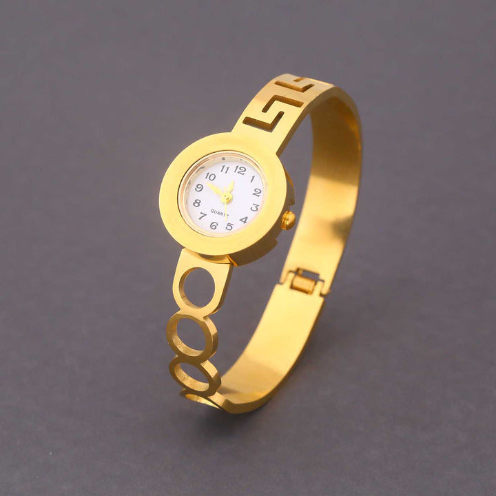 Blingbag Gold- Tone Quartz Bracelet Watch
