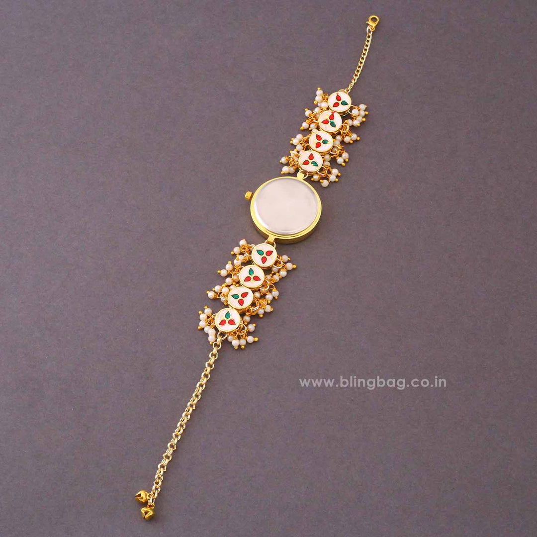 Blingbag Golden Aahira Kashmiri Watch