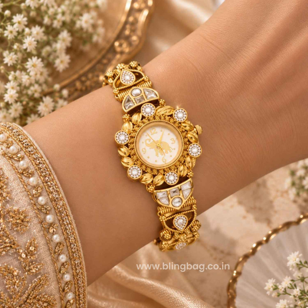 Blingbag Golden Siyaika Heritage Watch - I