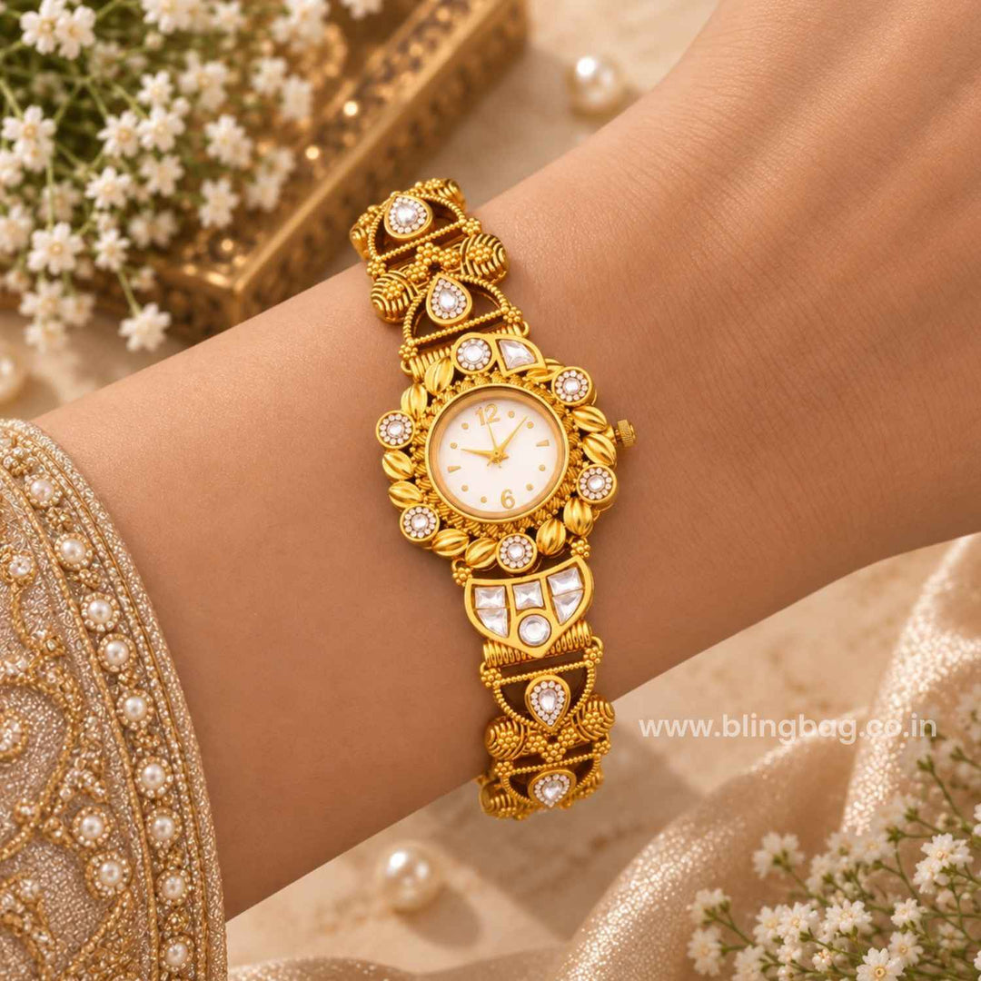 Blingbag Golden Siyaika Heritage Watch
