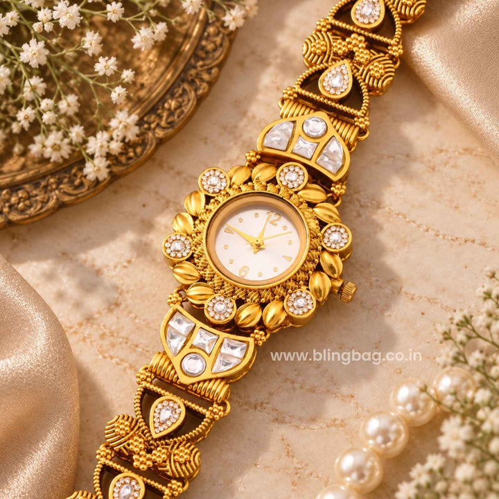 Blingbag Golden Siyaika Heritage Watch