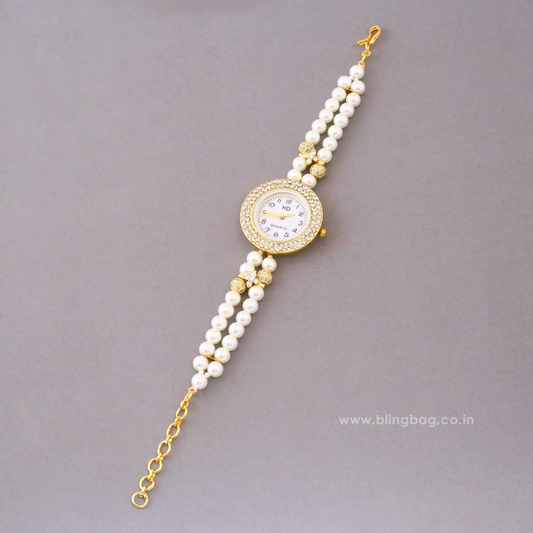 Blingbag Ivory Noor Kashmiri Watch