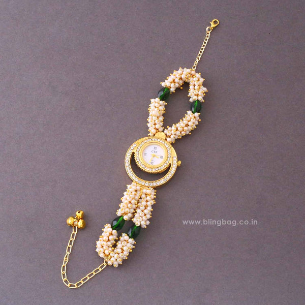 Blingbag Ivory Sahira Kashmiri Watch