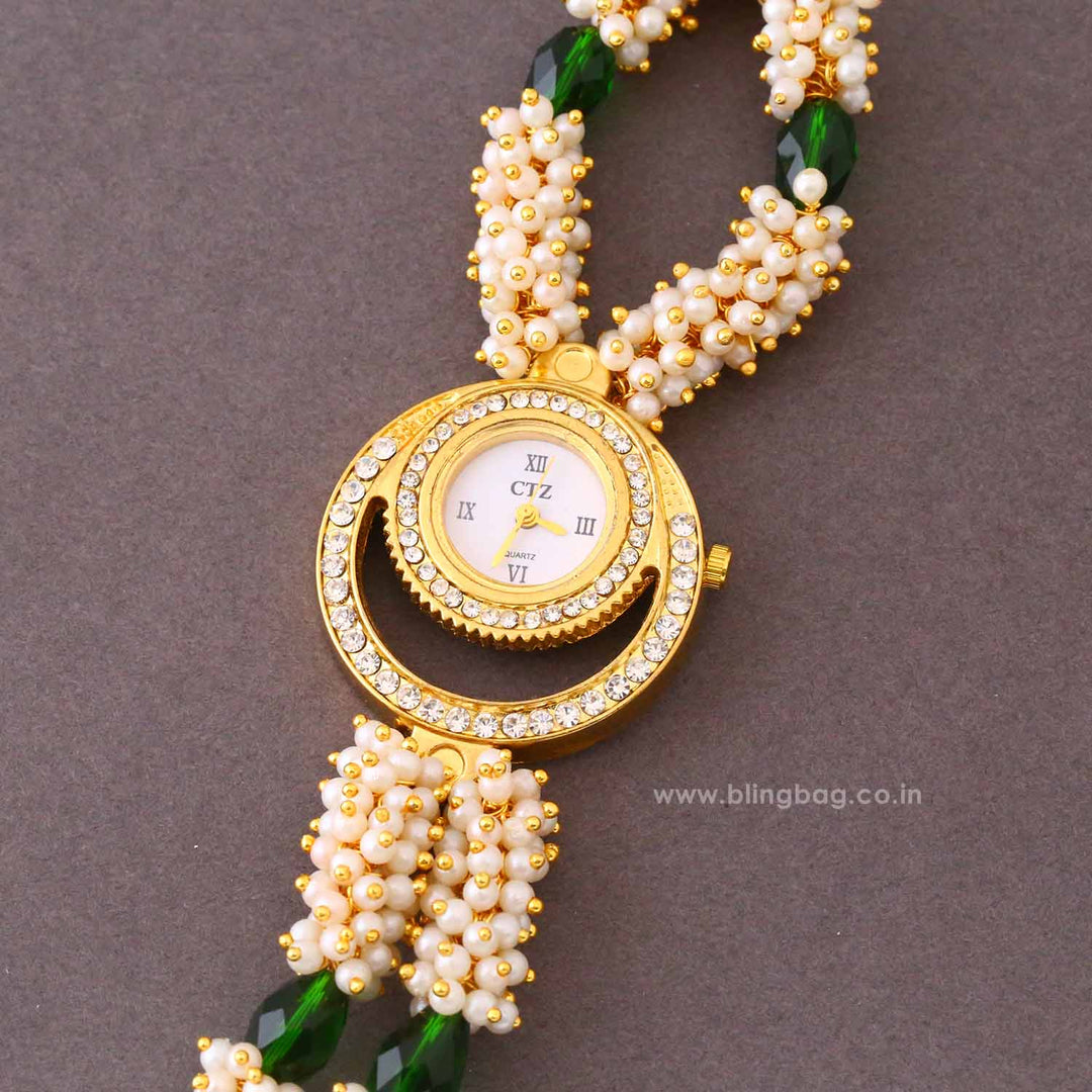 Blingbag Ivory Sahira Kashmiri Watch