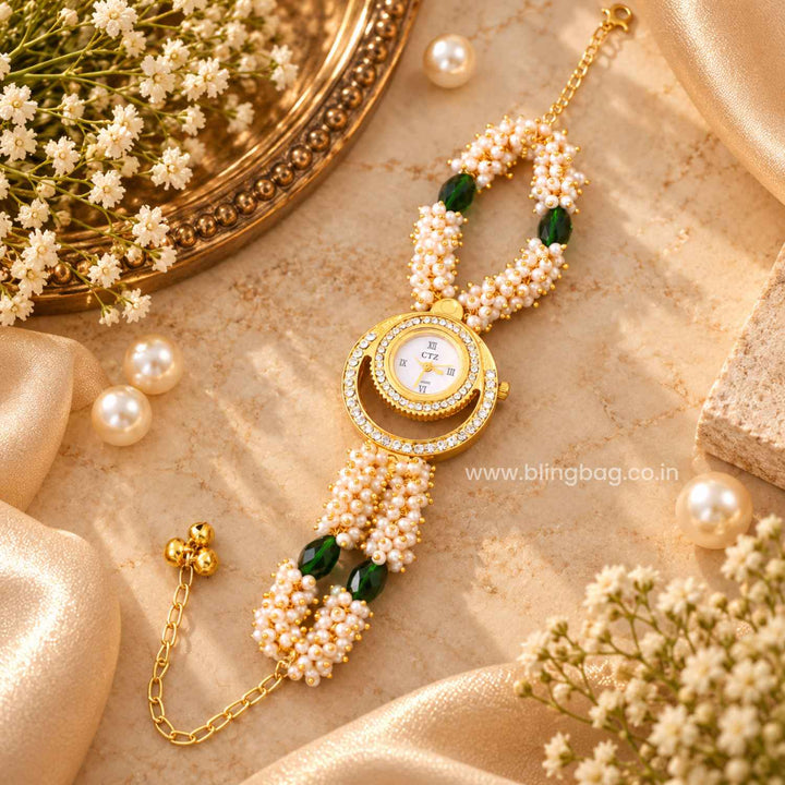 Blingbag Ivory Sahira Kashmiri Watch