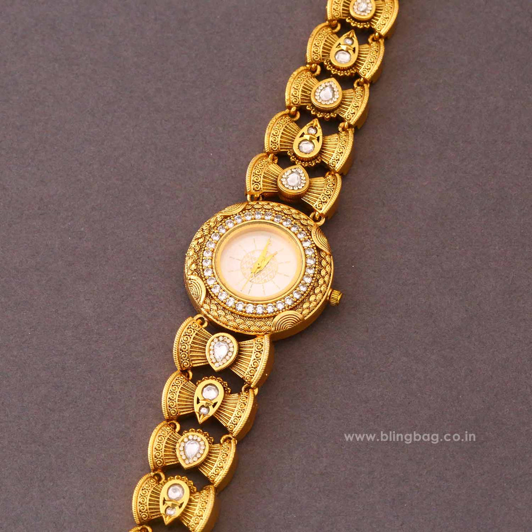 Blingbag Ivory Vaarika Heritage Watch