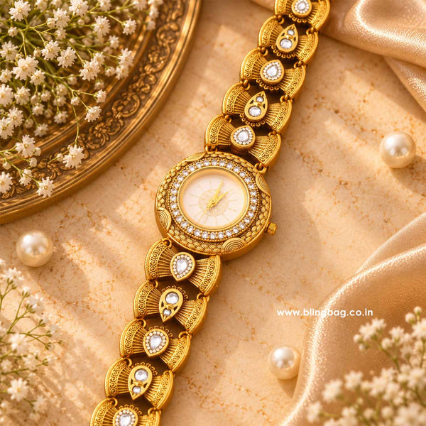 Blingbag Ivory Vaarika Heritage Watch