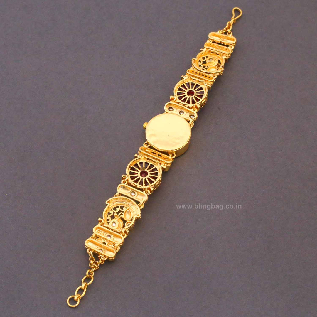 Blingbag Maroon Maharani Edition Watch
