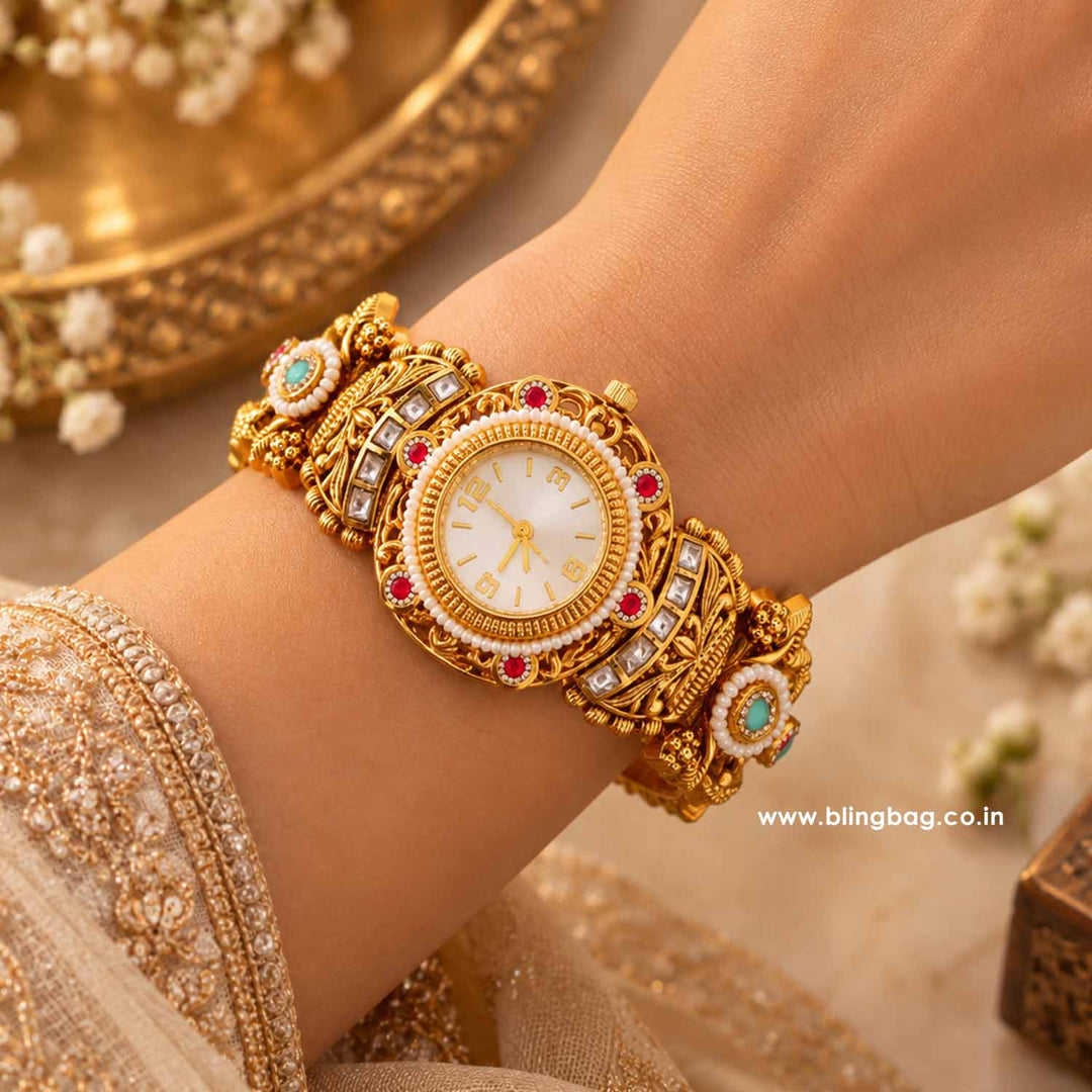 Blingbag Multicolor Anamika Kada Watch