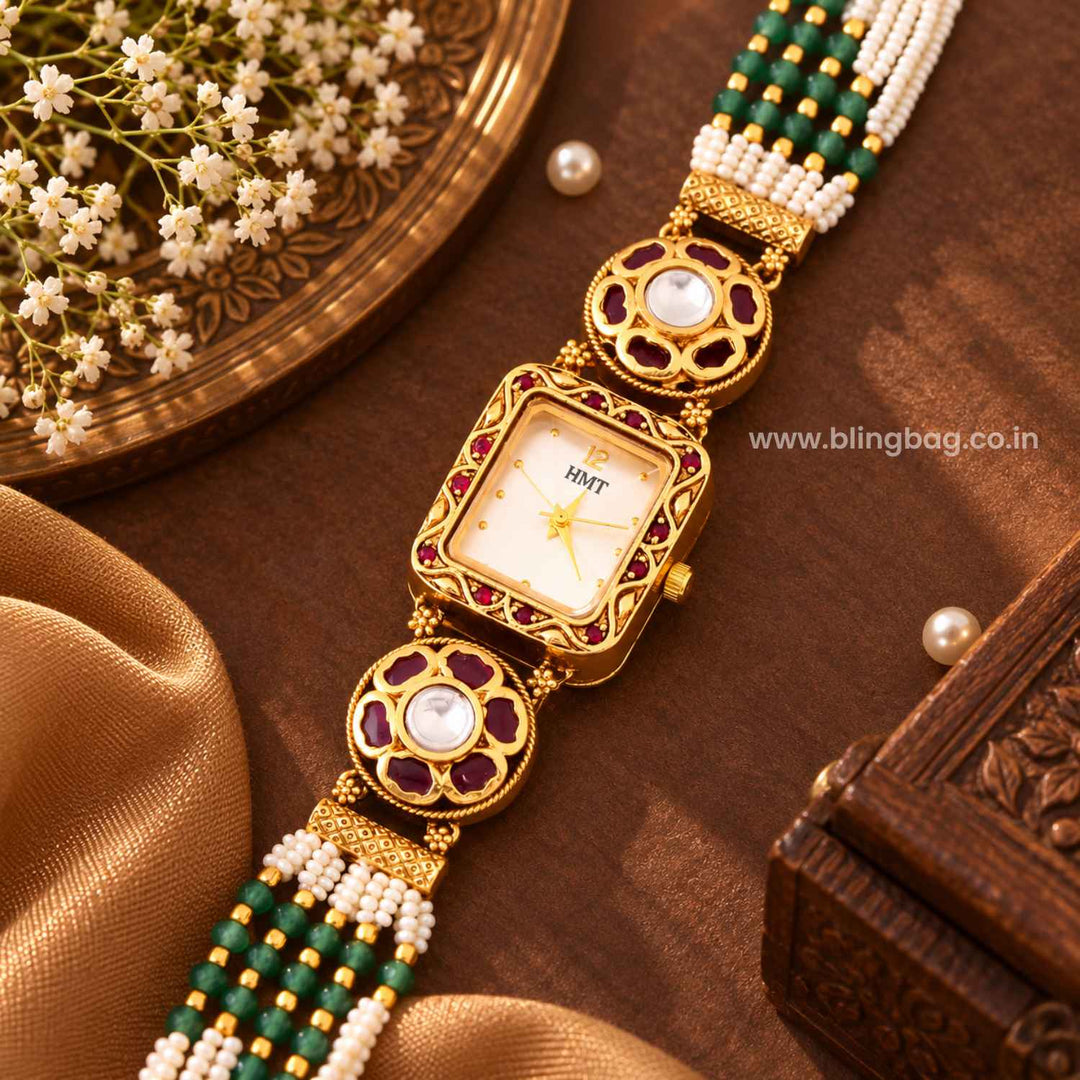 Blingbag Multicolor Bhanushali Heritage Watch