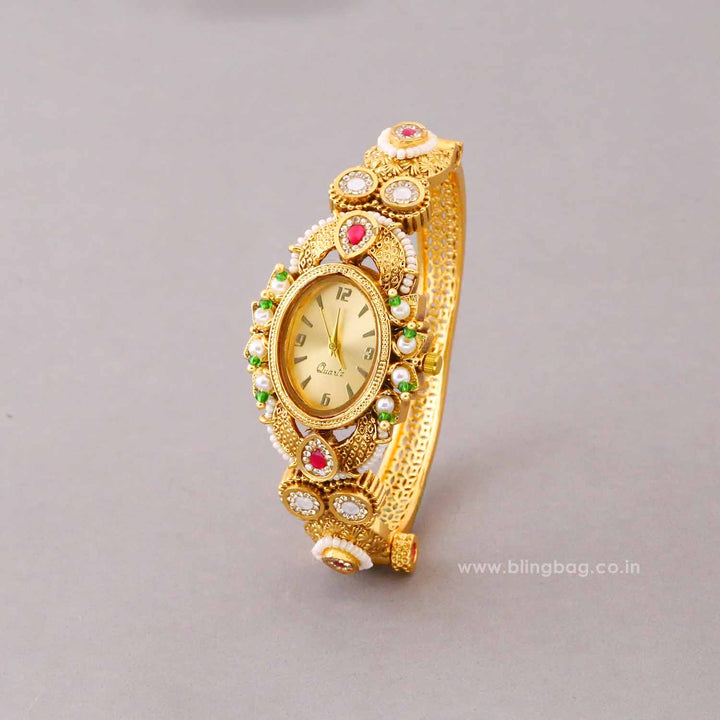 Blingbag Multicolor Bhavyaini Kadha watch