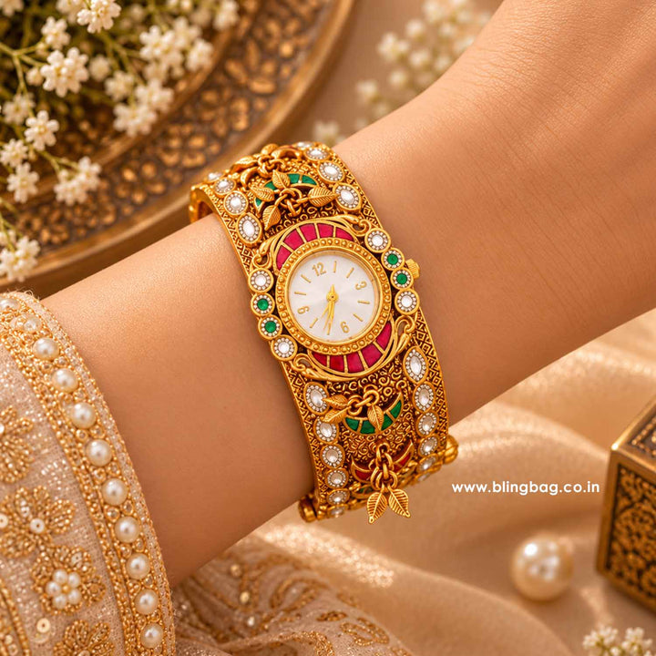 Blingbag Multicolor Dharika Kada Watch