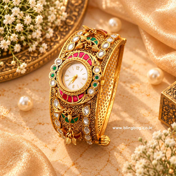 Blingbag Multicolor Dharika Kada Watch