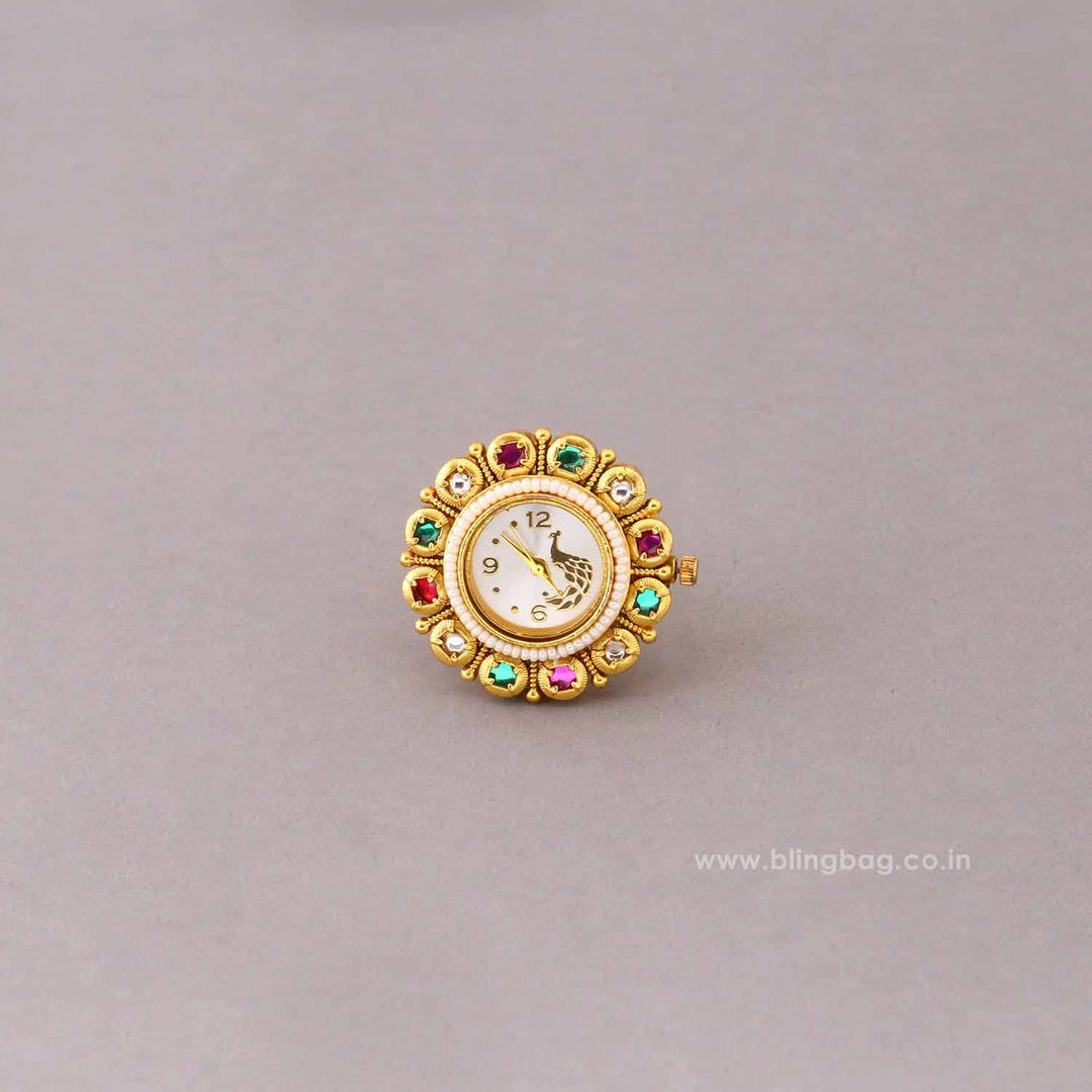 Blingbag Multicolor Kaalika Ring Watch