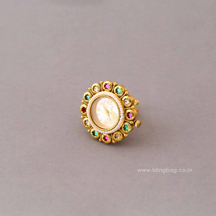 Blingbag Multicolor Kaalika Ring Watch