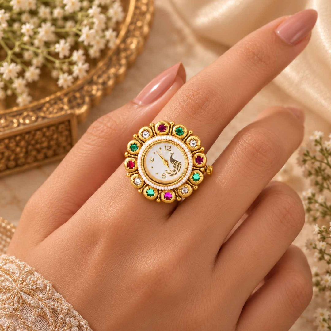 Blingbag Multicolor Kaalika Ring Watch