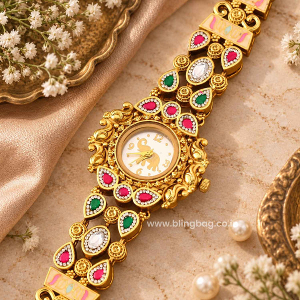 Blingbag Multicolor Kiaraini Heritage Watch - I